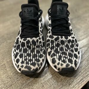 Adidas woman’s Black and White Shoes